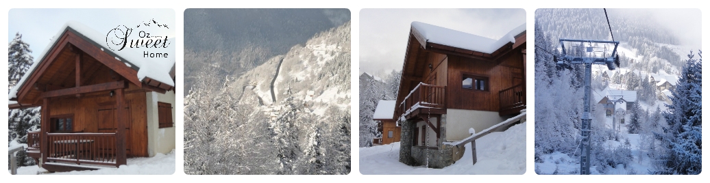 The chalet during winter