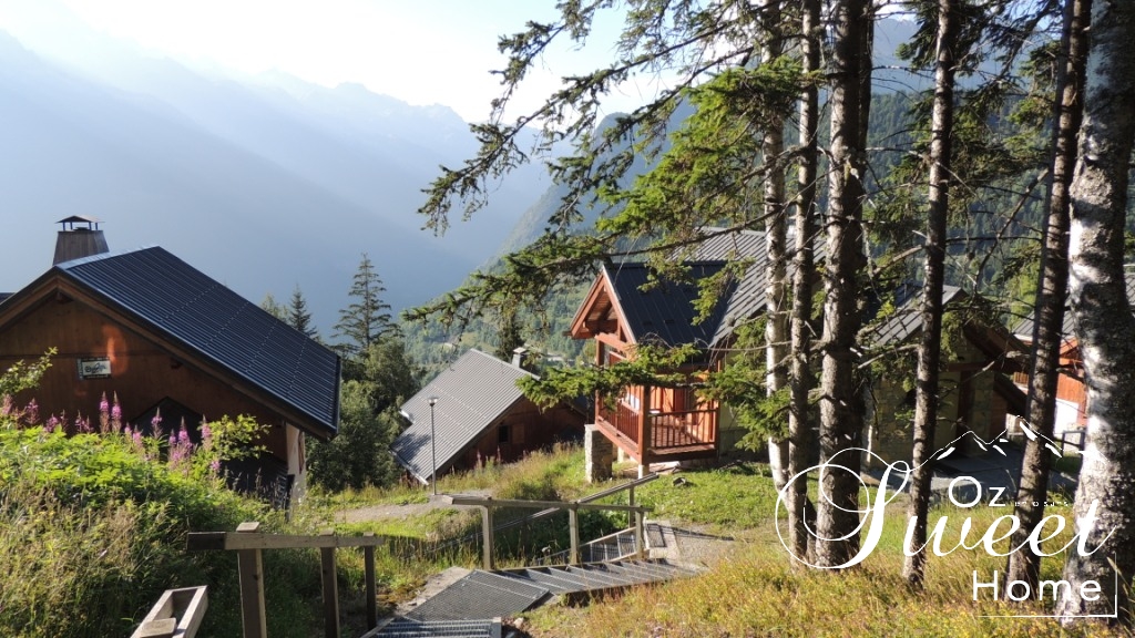 Extérieur du chalet Oz-Sweet-Home